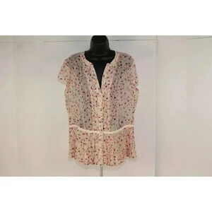 ladies hinge blouse size L